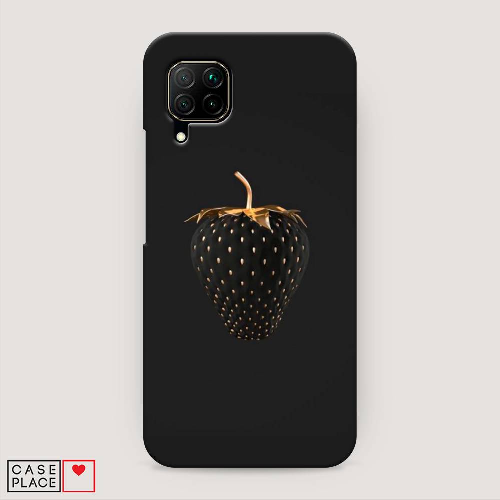 

Чехол Awog "Черно-золотая клубника" для Huawei Nova 7i, 611820-7