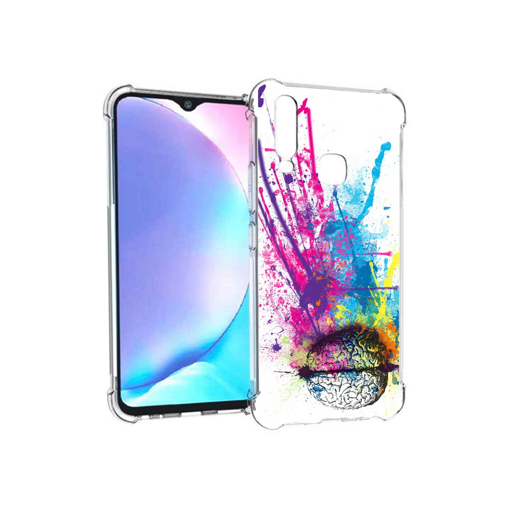 

Чехол MyPads Tocco для Vivo Y17 яркий красочный мозг (PT136369.382.710), Tocco