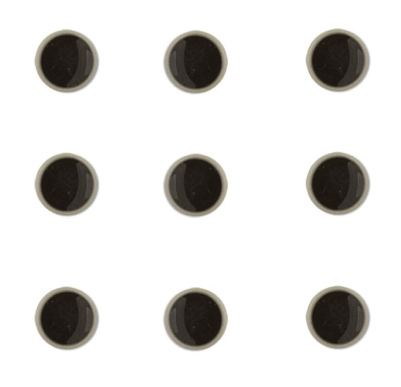 

Gamma 10 мм, 24 шт, №576, 387, светло-серые, темный хаки, 10 мм, 24 шт, №576, 387, светло-серые, темный хаки