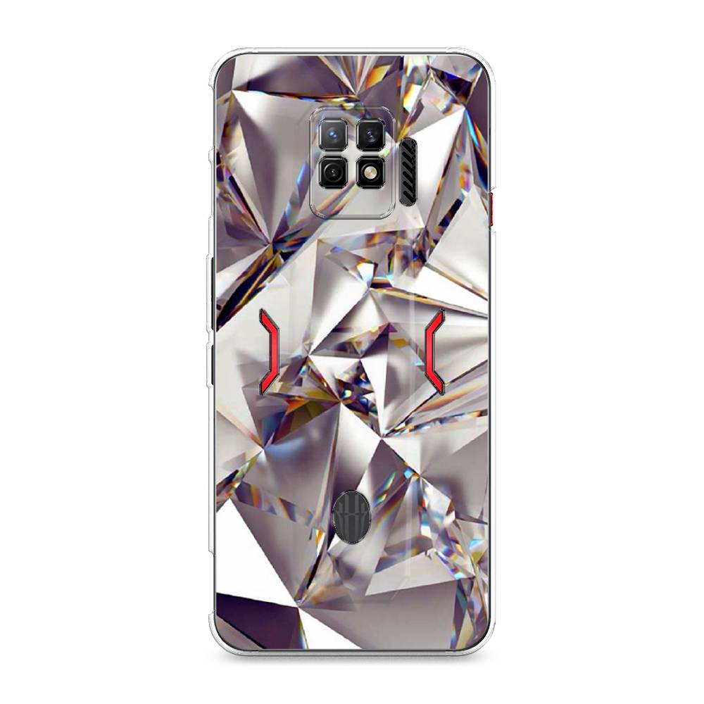 

Чехол Awog на ZTE Nubia Red Magic 7 Pro / ЗТЕ Нубиа Ред Мэджик 7 Pro "Бриллианты", 136050-7