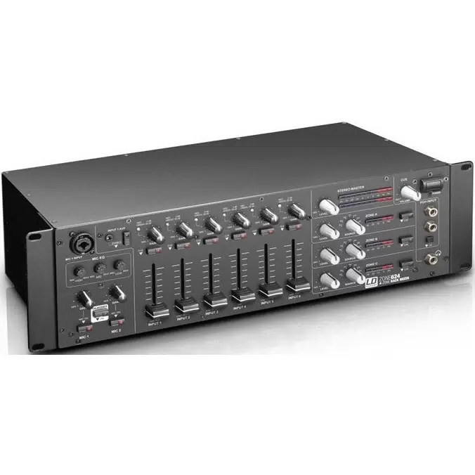 

Усилитель трансляционный зональный LD Systems ZONE 624, ZONE 624