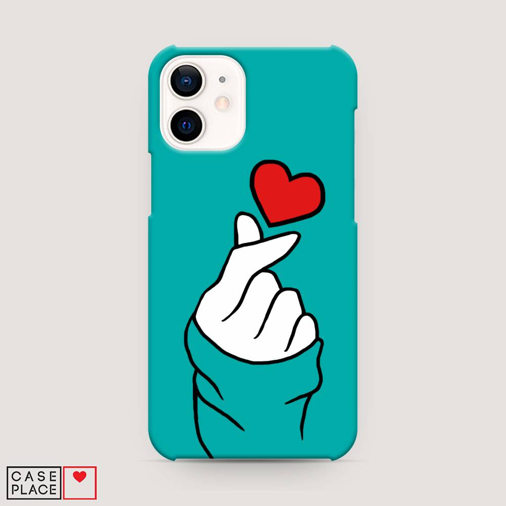 

Пластиковый чехол "Маленькое сердечко" на Apple iPhone 12 mini, 12620-5