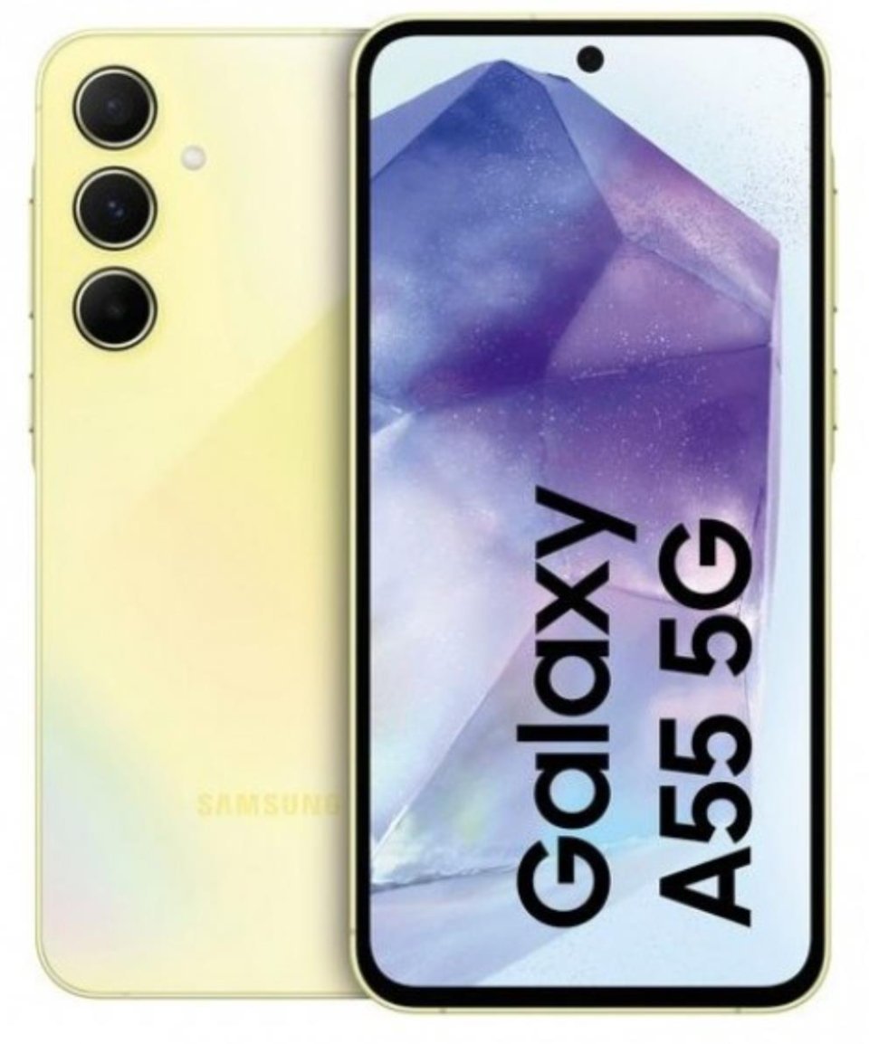 Смартфон Samsung Galaxy A55 5G 8/256GB Yellow (SM-A5560)