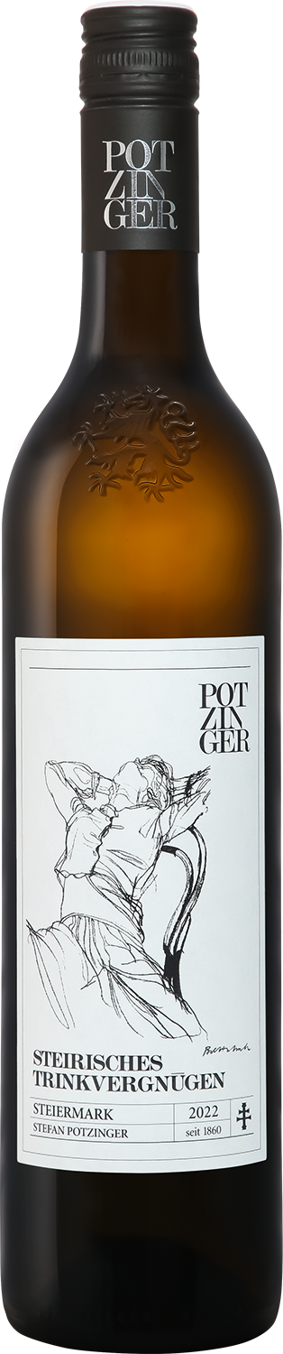 

Вино белое сухое Stefan Potzinger Steirisches Trinkvergnugen Steiermark 12% 0,75л