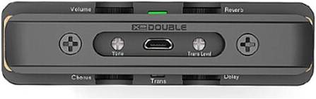 

X2 DOUBLE U0 - Звукосниматель трансакустический для укулеле, Черный