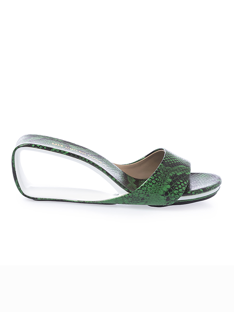

Мюли женские United nude 4UN.UN10215 зеленые 36 IT, Зеленый, 4UN.UN10215