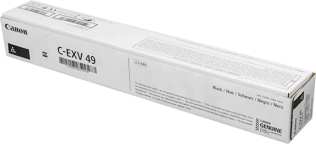 

Тонер Canon C-EXV49BK, для iR-ADV C33xx, черный, туба