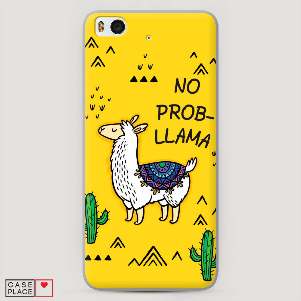 

Пластиковый чехол "No probLLama" на Xiaomi Mi5S