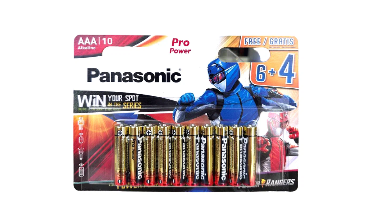 Батарейка Panasonic Pro Power (Xtreme), 1.5 В, LR03 BL10