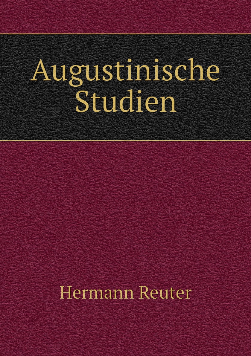

Augustinische Studien