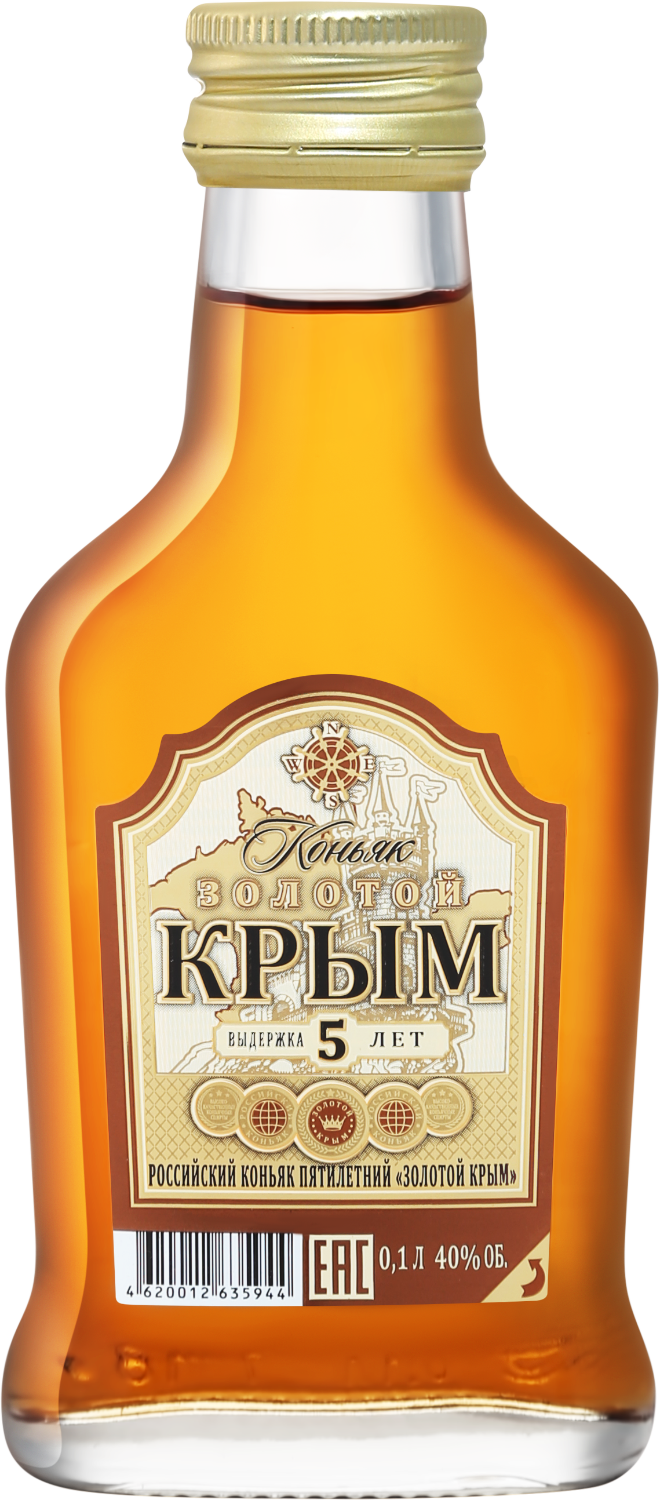 

Коньяк КВКЗ Zolotoy Krim 5 y.o. 40% 0,25л