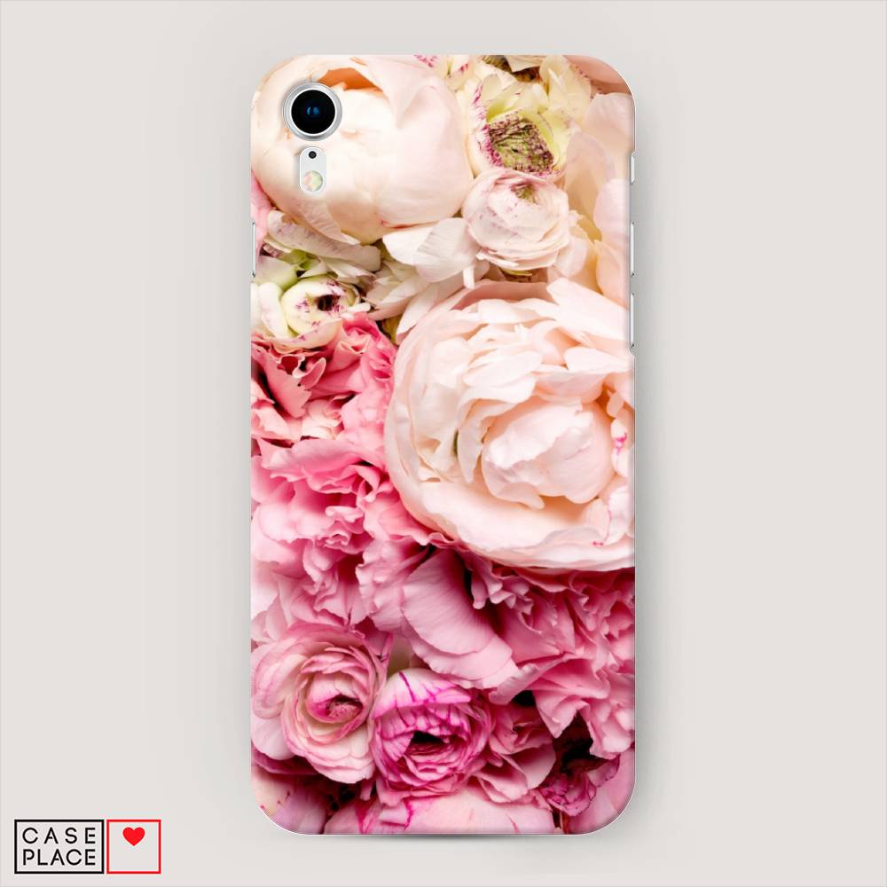 

Пластиковый чехол "Пионы яркие" на Apple iPhone XR (10R), 12020-6