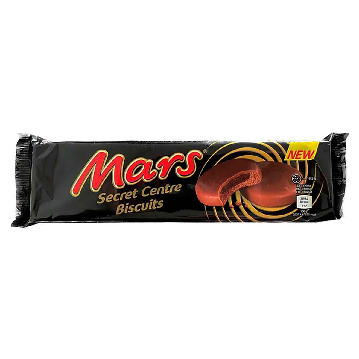 Печенье Mars Secret Centre Biscuits 132 г 550₽