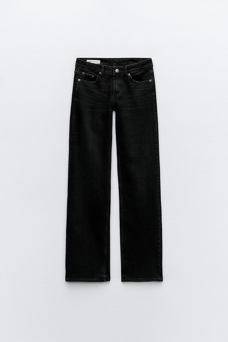 

Джинсы женские ZARA 08197066 черные 36/27, Черный, 08197066