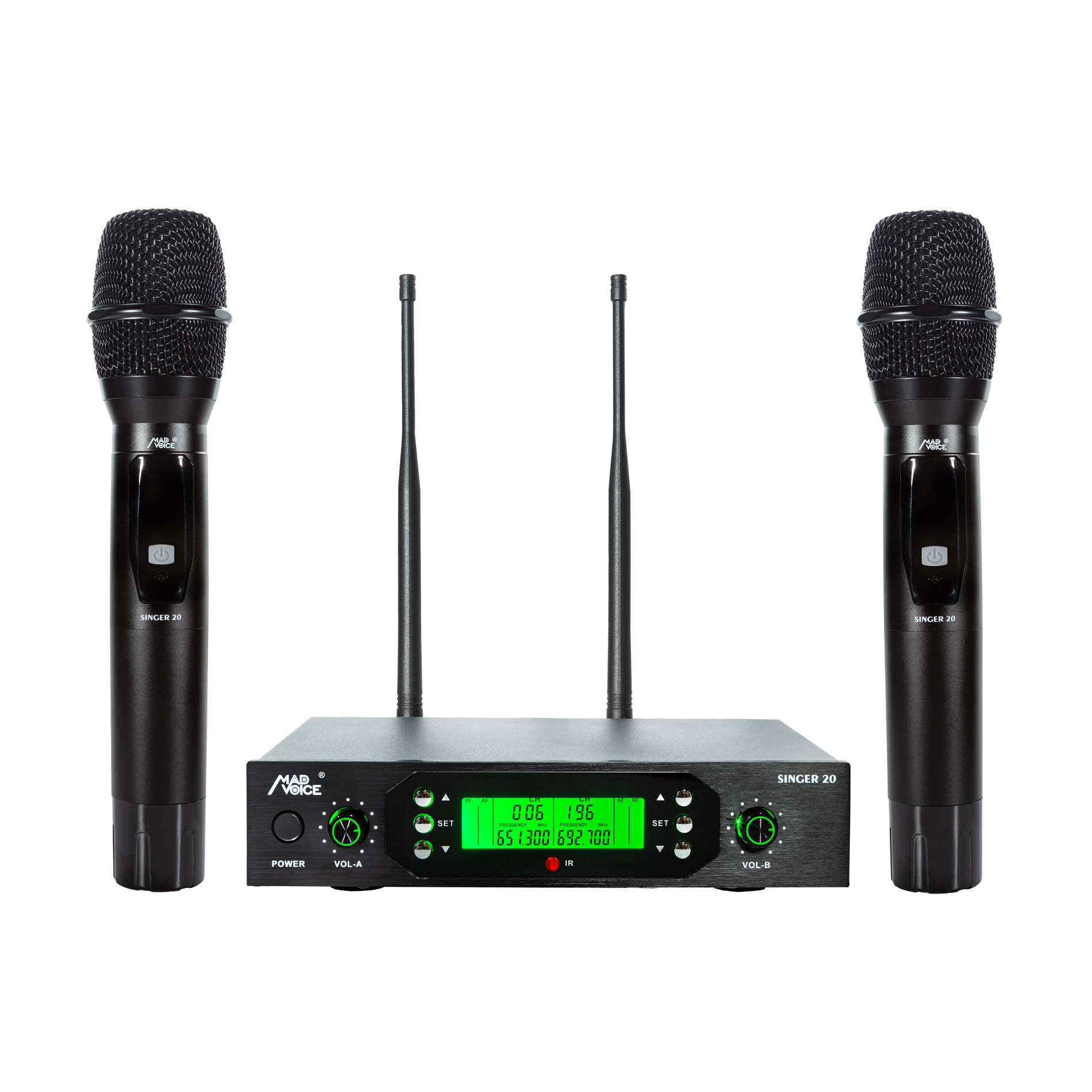 

Микрофон MadVoice SINGER 20 Black, SINGER 20