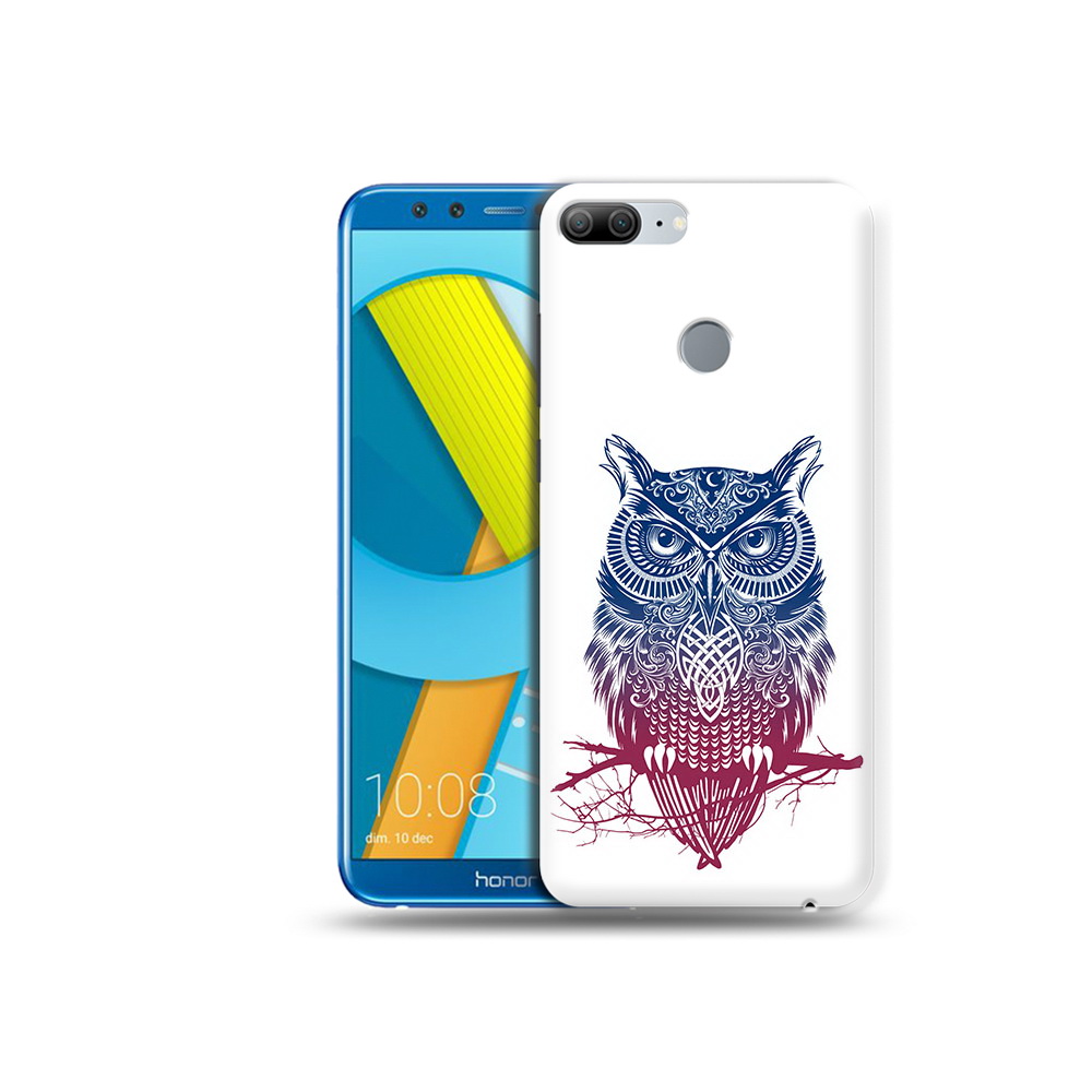 

Чехол MyPads Tocco для Huawei Honor 9 Lite хиппи сова (PT117118.56.664), Прозрачный, Tocco