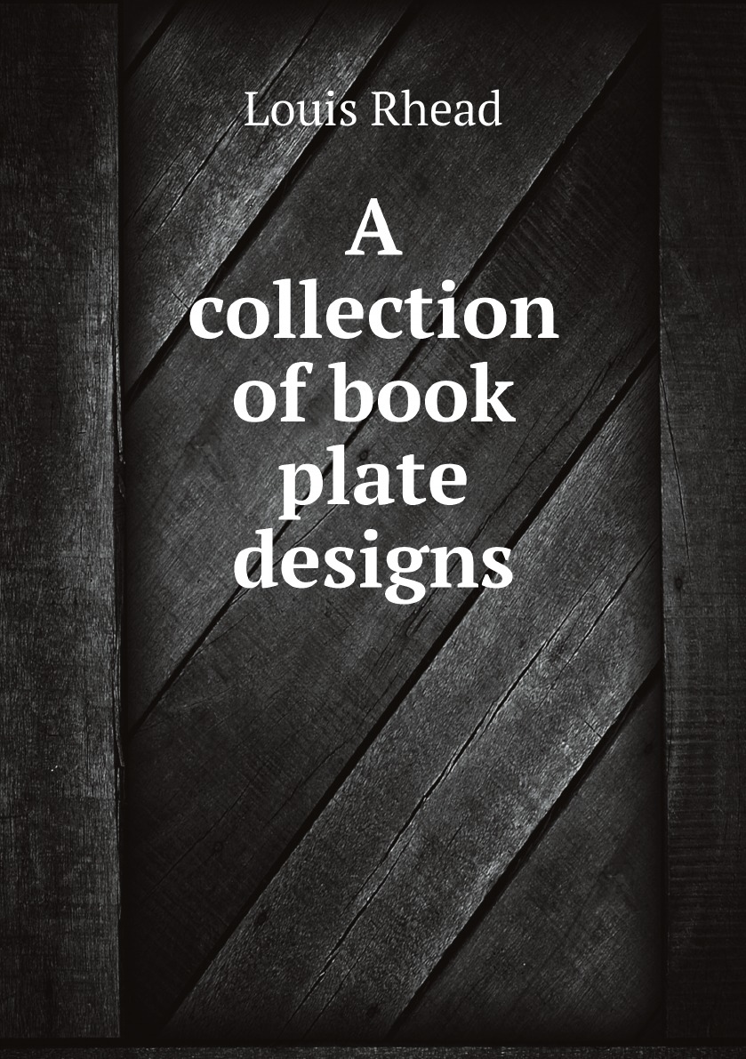 

A collection of book plate designs