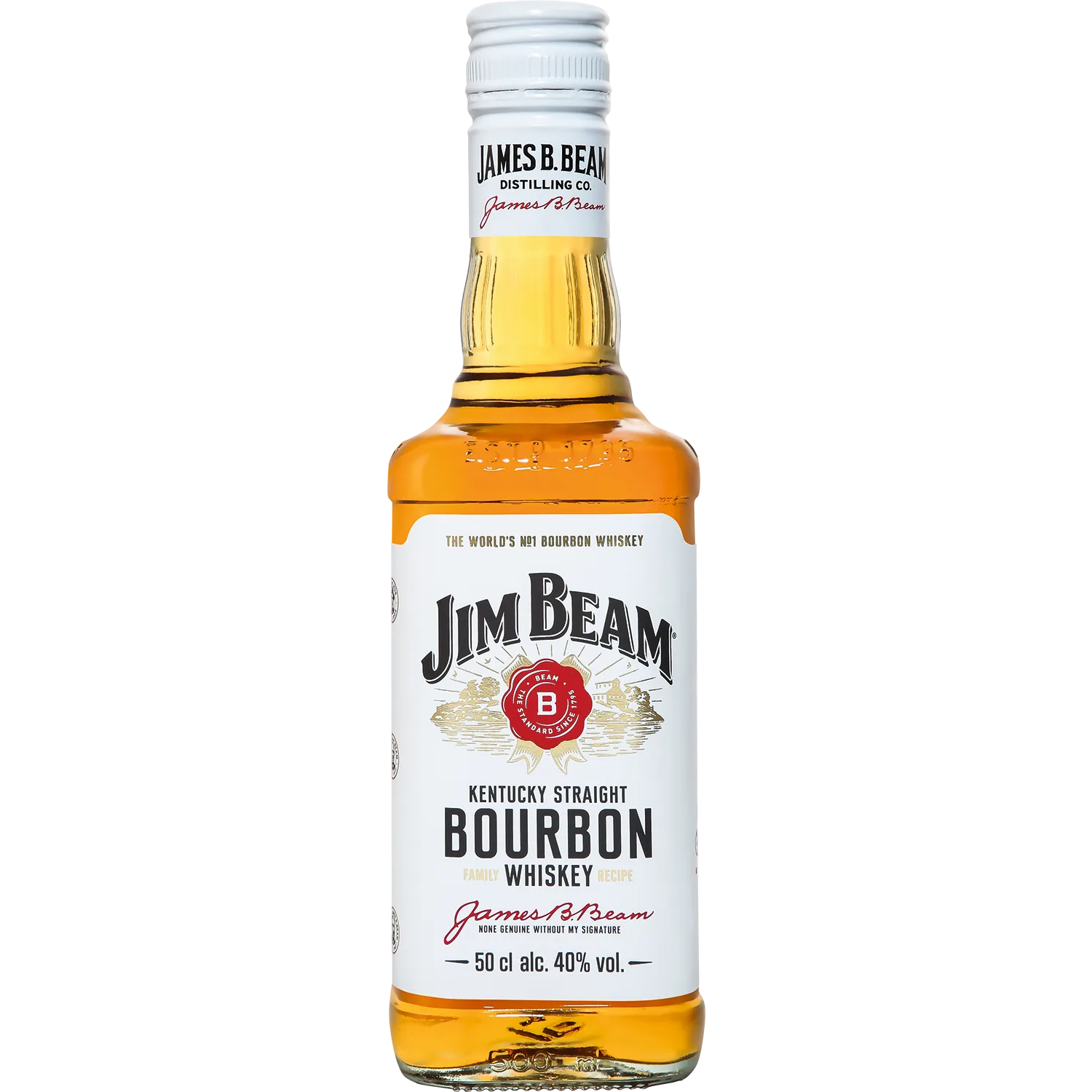 

Виски Jim Beam Kentucky Straight Bourbon Whiskey 40% 0,5 л