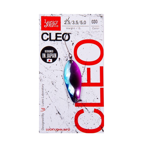 

Блесна Lucky John Cleo 5 г, 030, 1 шт., Розовый;голубой, Cleo