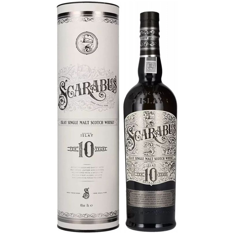 

Виски Scarabus Islay Single Malt Scotch Whisky 10 y.o. (gift box) 46% 0,7л