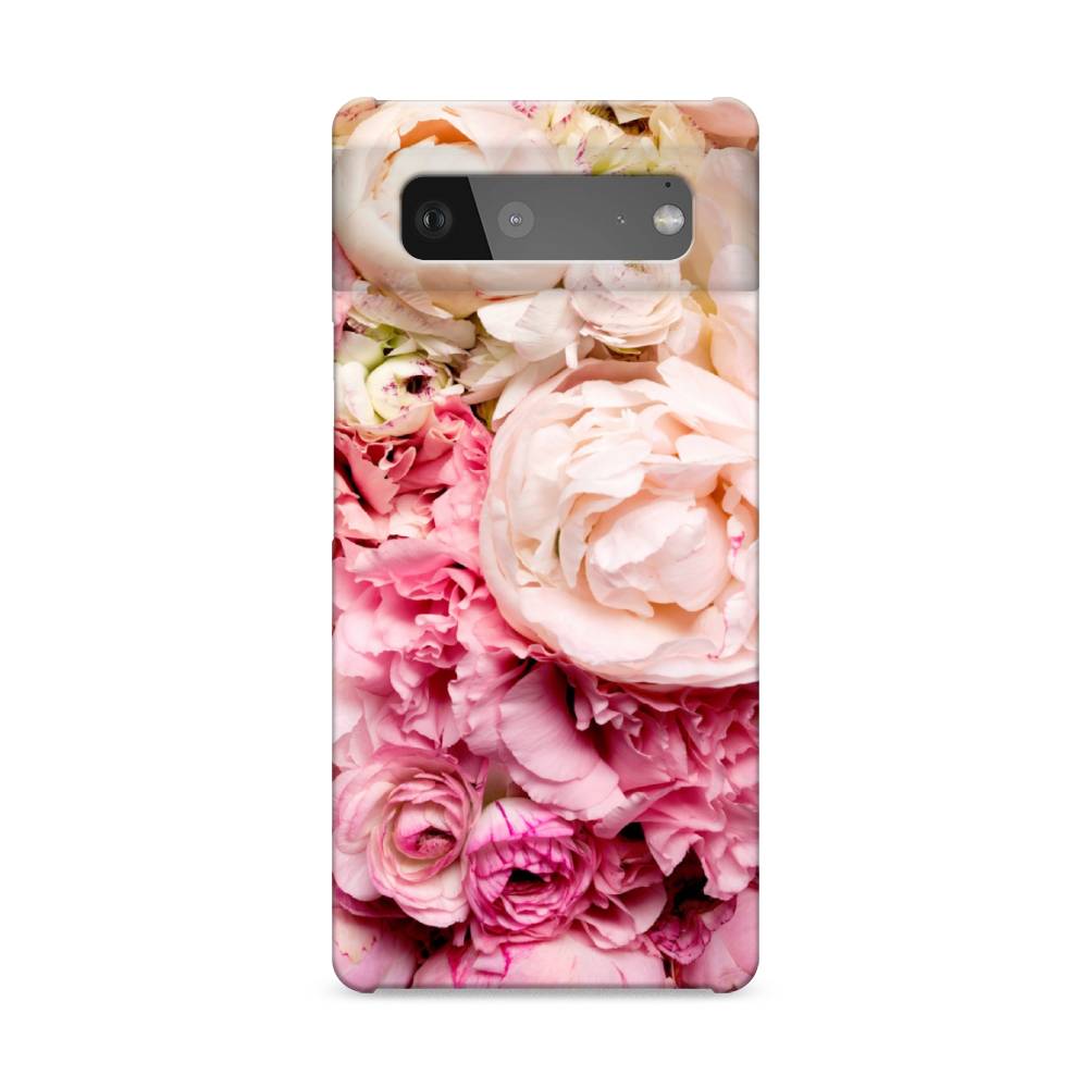 

Пластиковый чехол "Пионы яркие" на Google Pixel 6, 270820-6