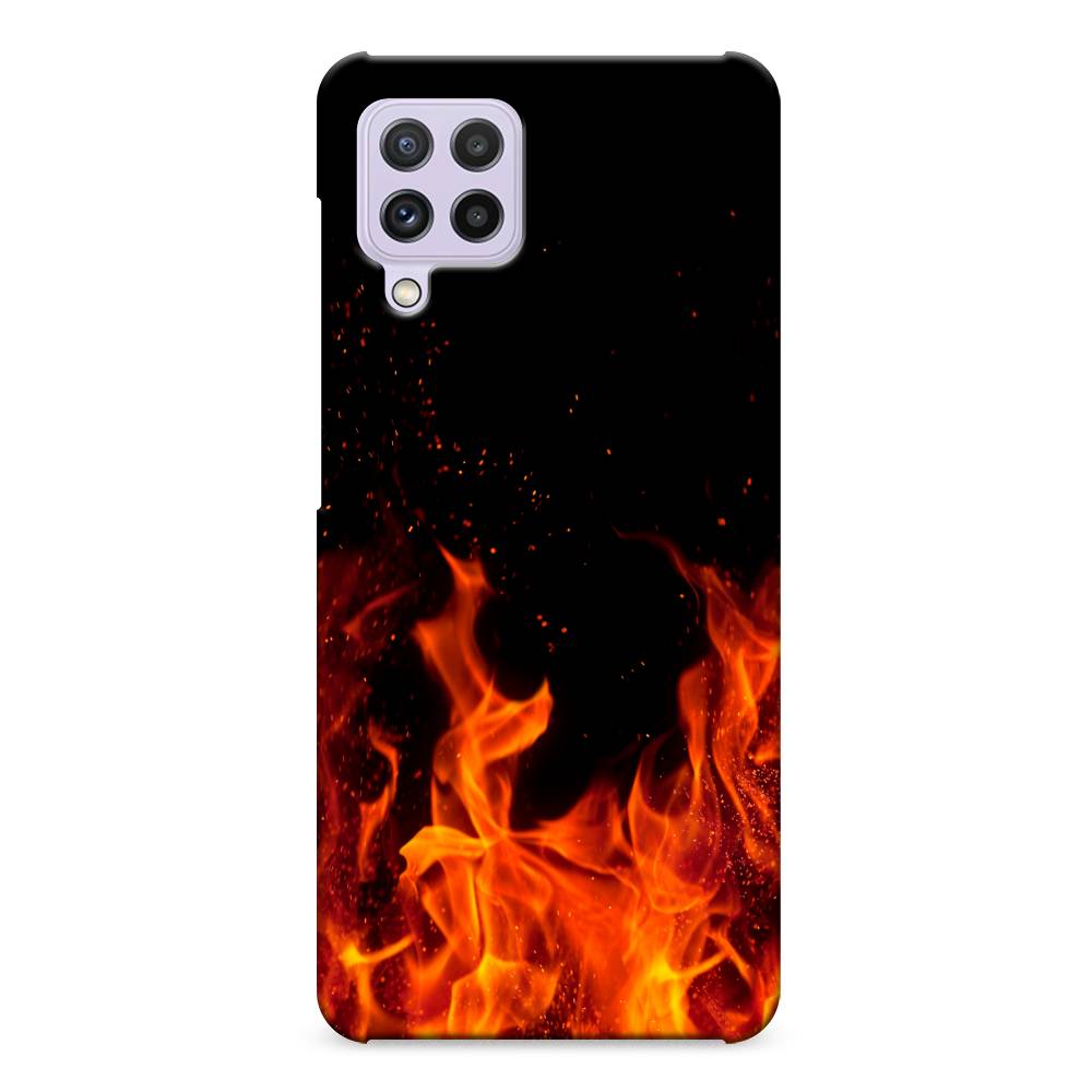 

Пластиковый чехол "Все в огне" на Samsung Galaxy A22