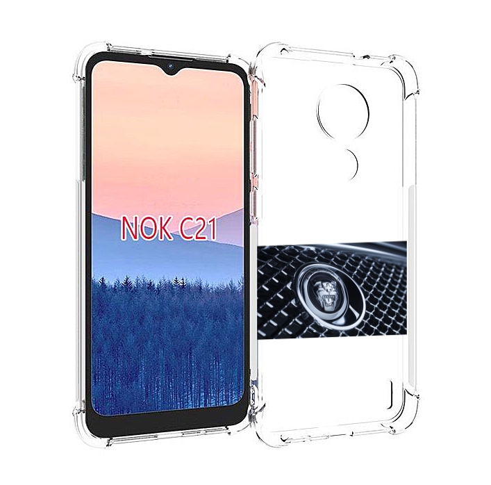 

Чехол MyPads jaguar 2 для Nokia C21, Прозрачный, Tocco