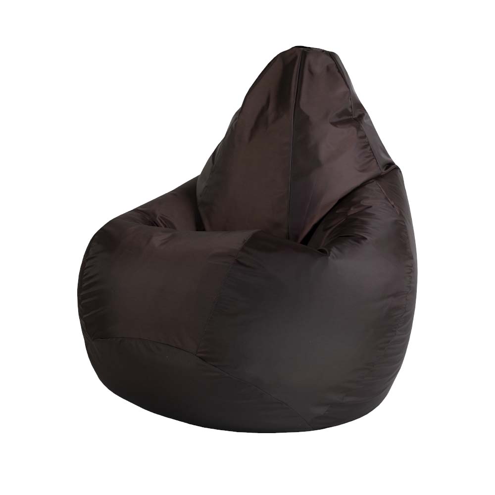 Кресло-мешок папа пуф оксфорд коричневый l 100x75