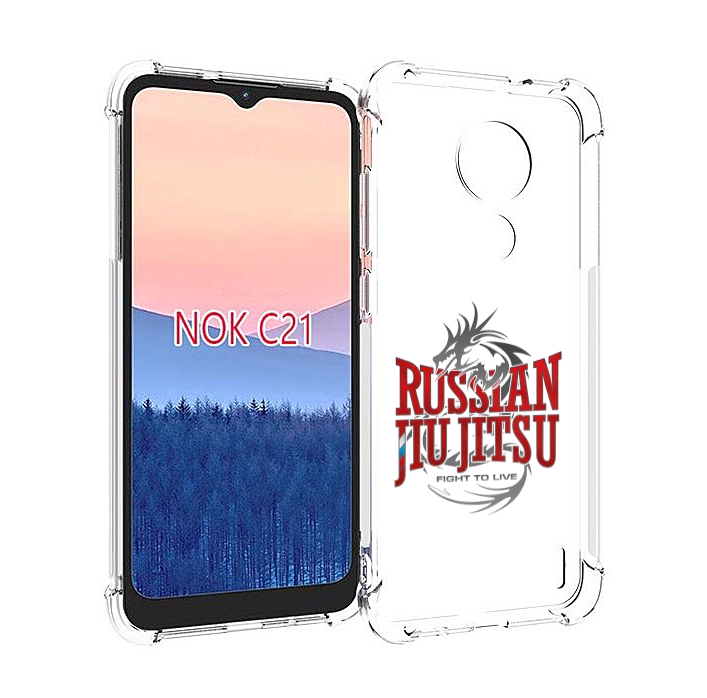 

Чехол MyPads джиу джитсу для Nokia C21, Прозрачный, Tocco