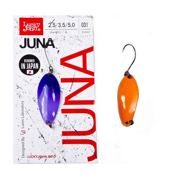 

Блесна Lucky John Juna 3,5 г, 031, 1 шт., Розовый, Juna
