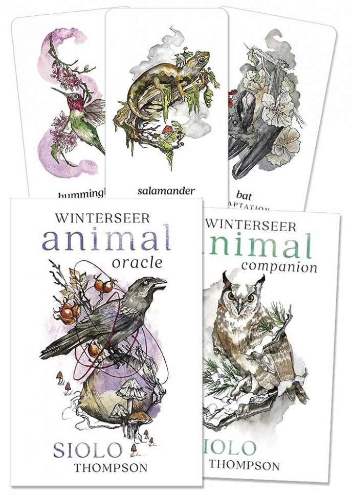 Карты Таро Оракул Животных Северных Широт / Winterseer Animal Oracle - Llewellyn