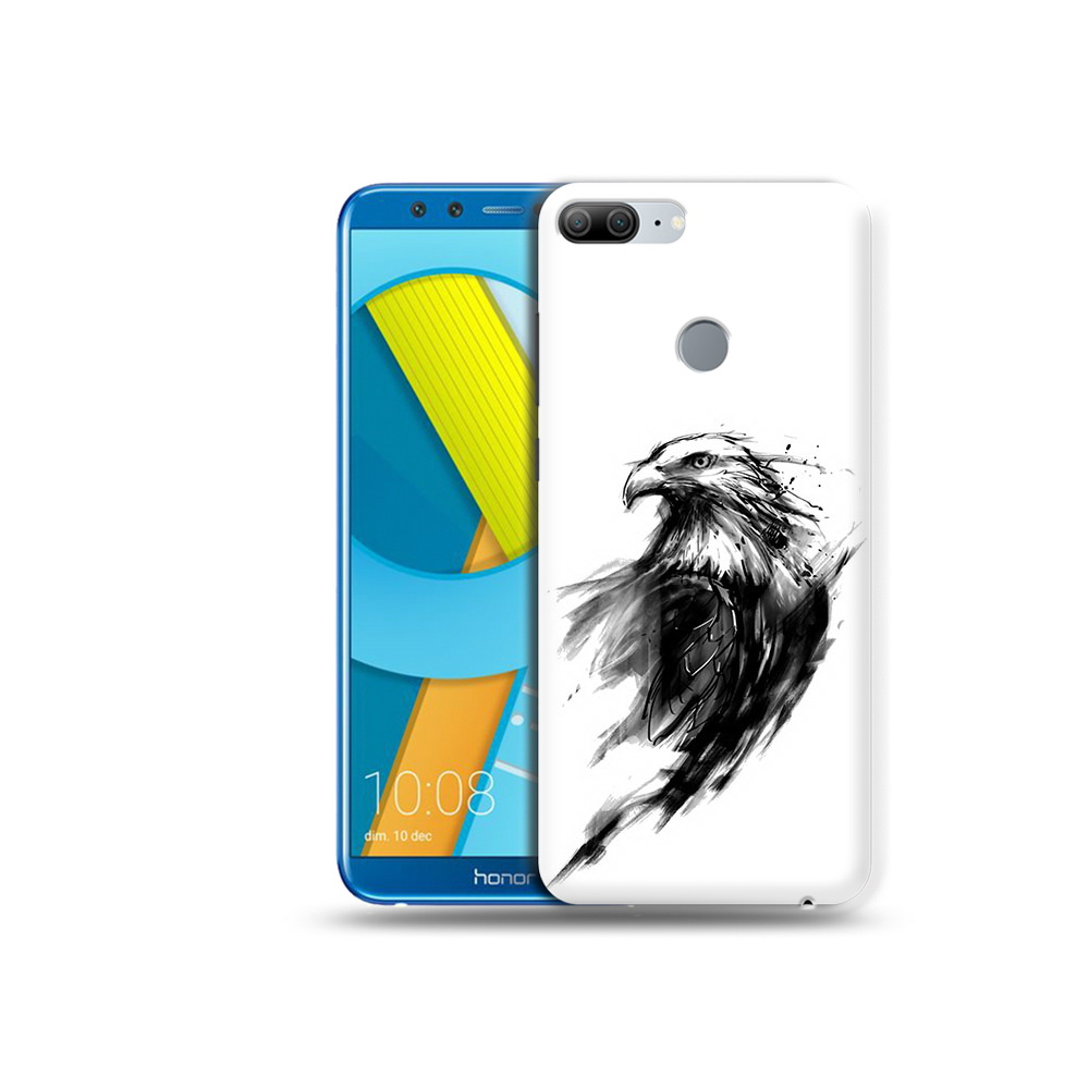 

Чехол MyPads Tocco для Huawei Honor 9 Lite чб птица (PT117118.56.670), Прозрачный, Tocco