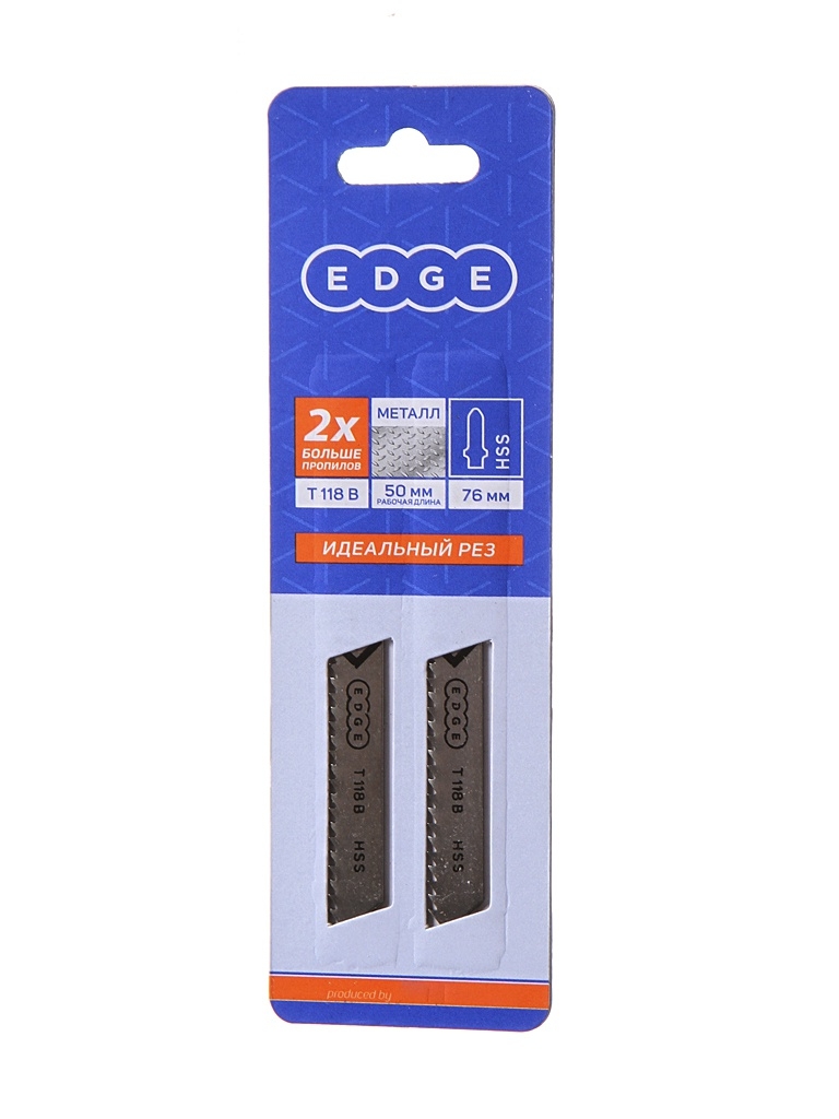 

Пилка Patriot Edge T118B по металлу 2шт 814010002