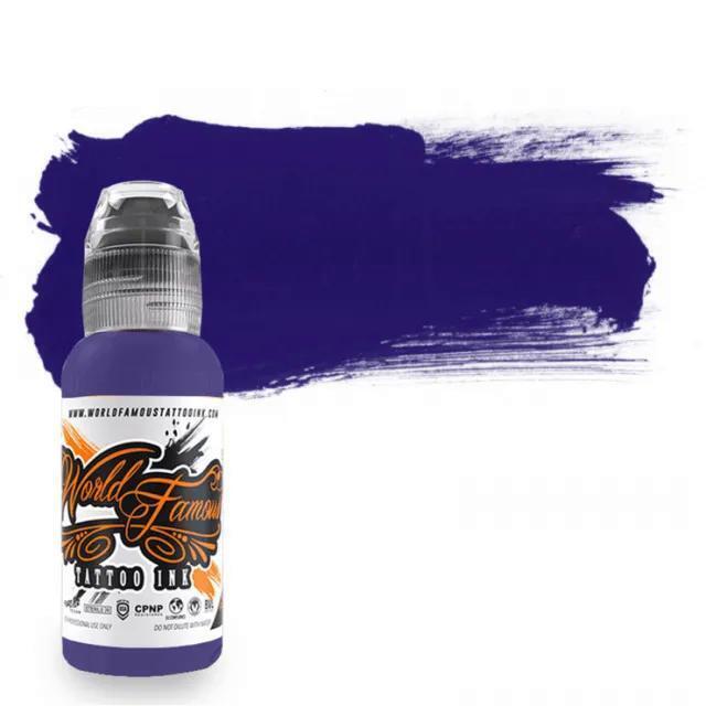 Краска для тату World Famous Leaning tower of purple, 60 мл, фиолетовая [nike]court borough mid 2 white purple cd7782 009