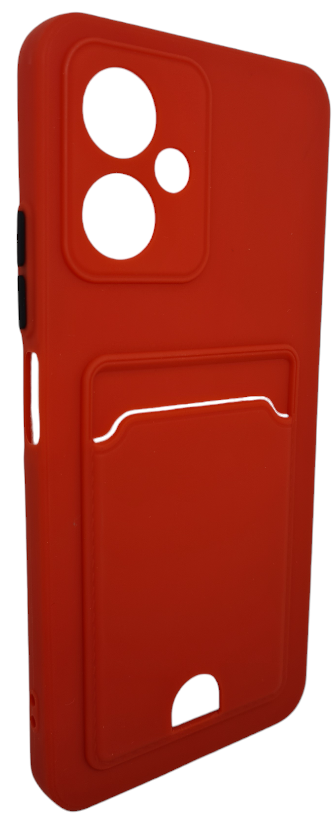 

Чехол-накладка Mariso BUTTON с карманом для карт для Xiaomi Redmi Note 12 (5G) (Красный)