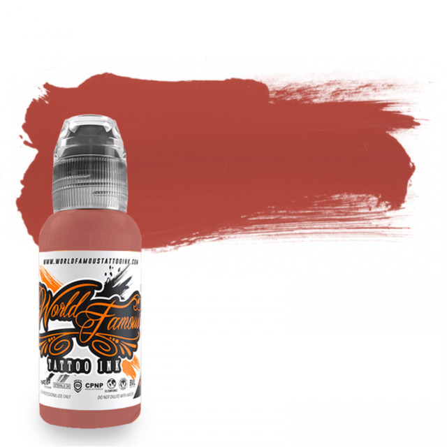 

Краска для тату World Famous Mars Sand Red, 60 мл, красная, World Famous красный