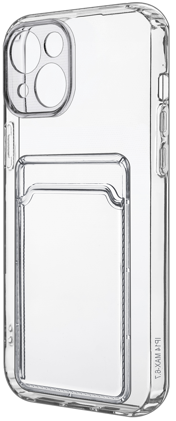

Чехол-накладка Mariso Clear Card для Apple iPhone 14 Plus clear (Прозрачный)