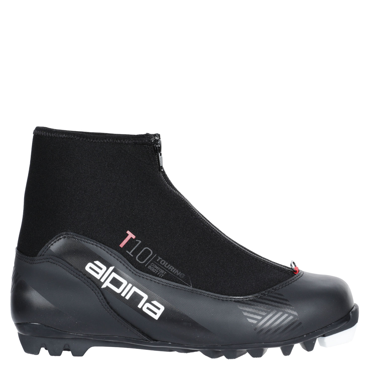 

Лыжные Ботинки Alpina. T 10 Black/White/Red (Eur:44) 2023-24, Черный, T 10