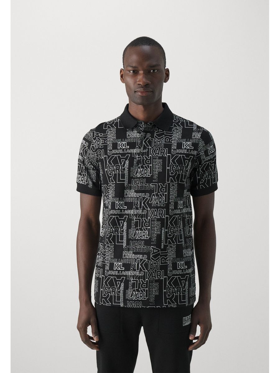 

Футболка мужская Karl Lagerfeld K4822P04A черная S, Черный, K4822P04A