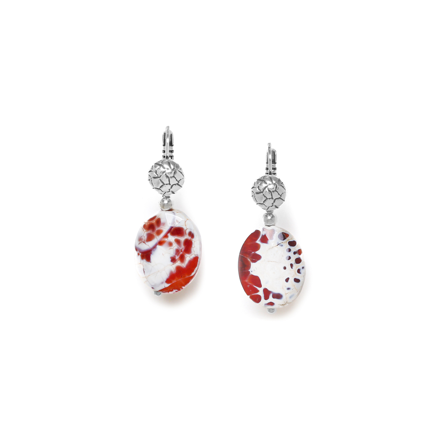 

Серьги из бижутерного сплава Nature Bijoux NB24.1-12-79435, агат, NB24.1-12-79435