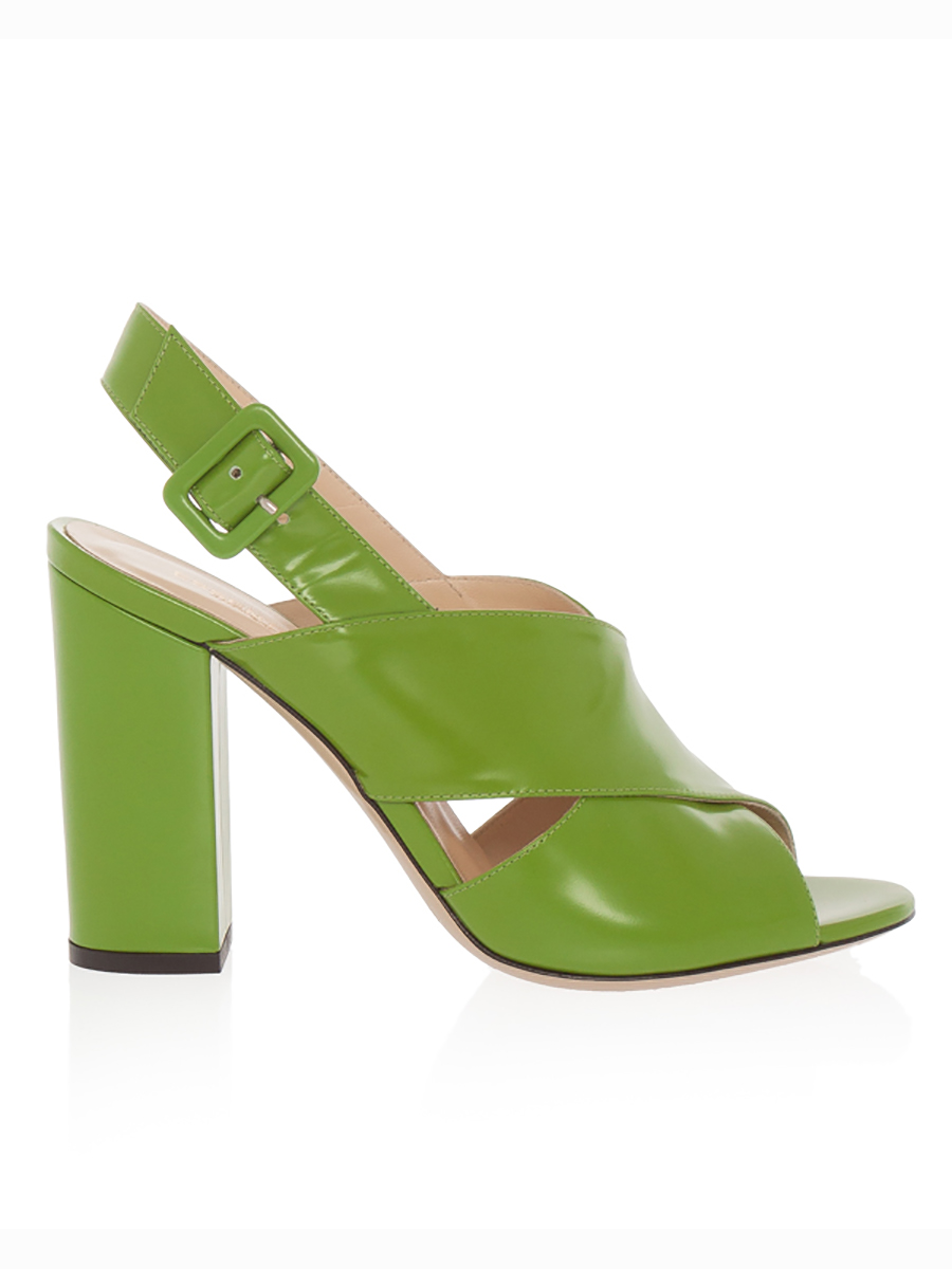 

Босоножки женские Essentiel PRISKA зеленые 36 IT, Зеленый, PRISKA