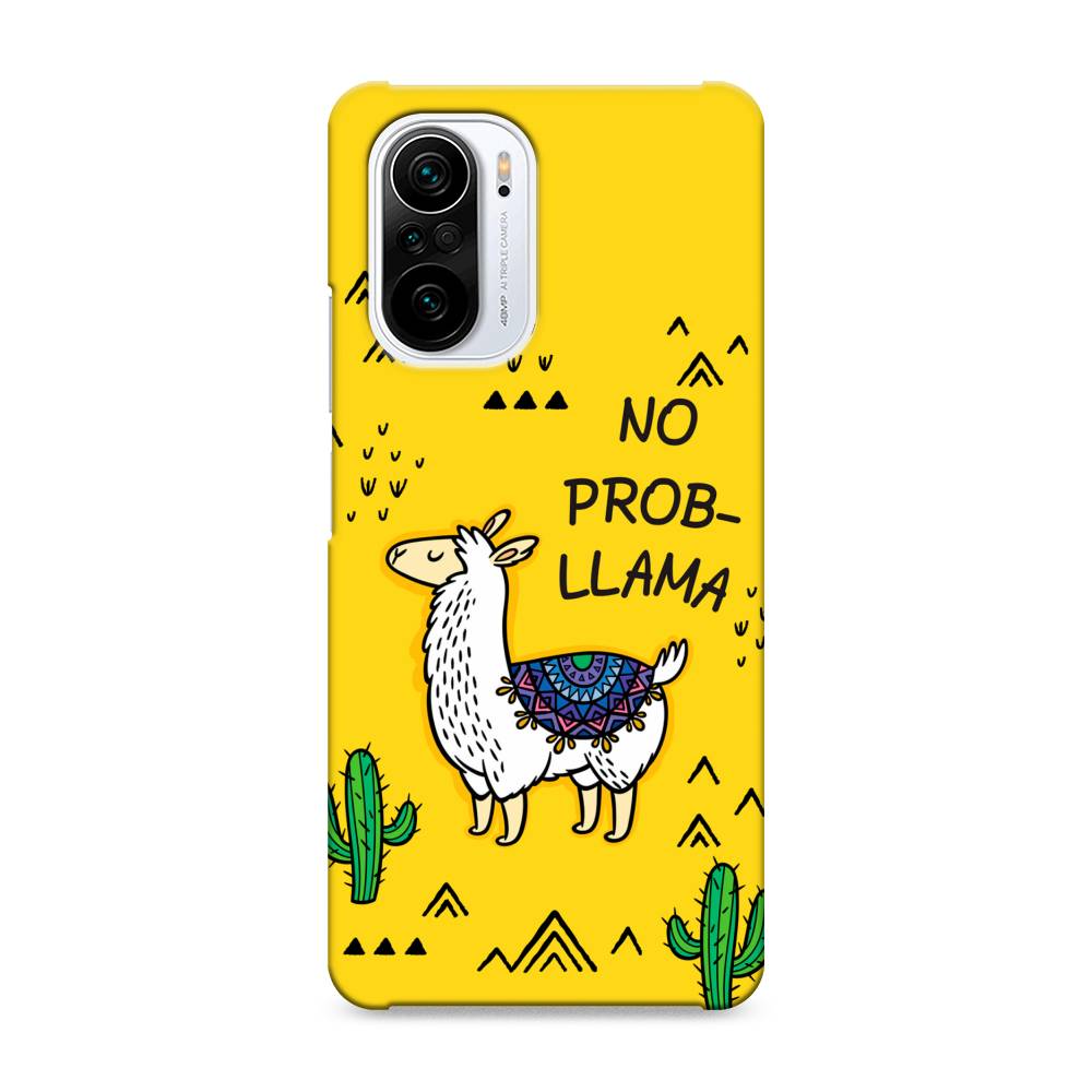 

Пластиковый чехол "No probLLama" на Xiaomi Poco F3, 310120-1