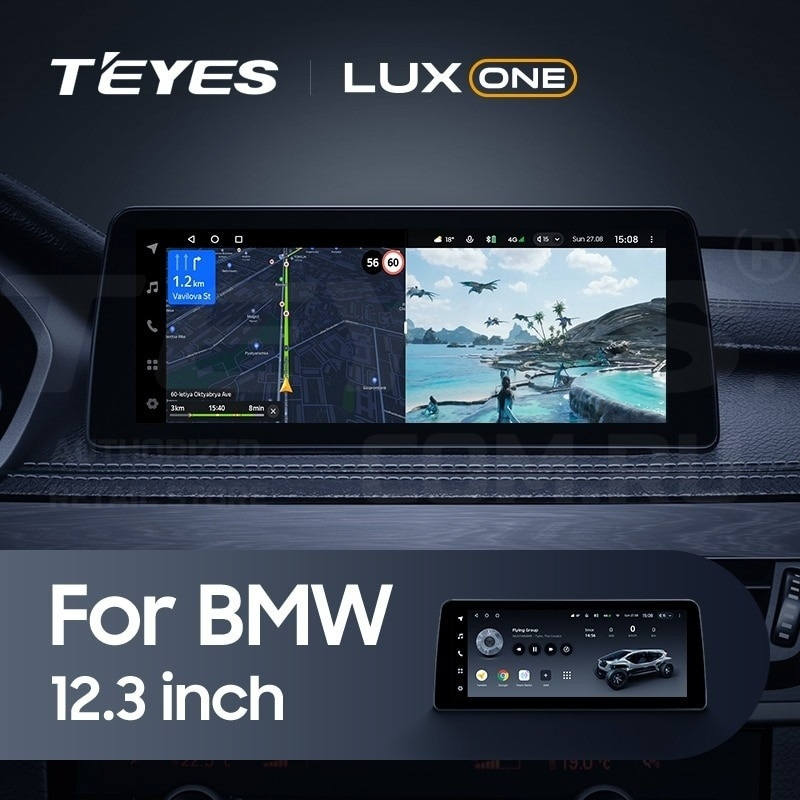 

Штатная магнитола Teyes LUX ONE 6/128 BMW X5 F15 (EVO) (2013-2020), Lux One