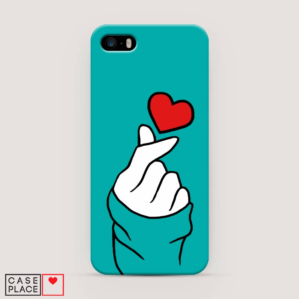 

Пластиковый чехол "Маленькое сердечко" на Apple iPhone 5, 10320-5