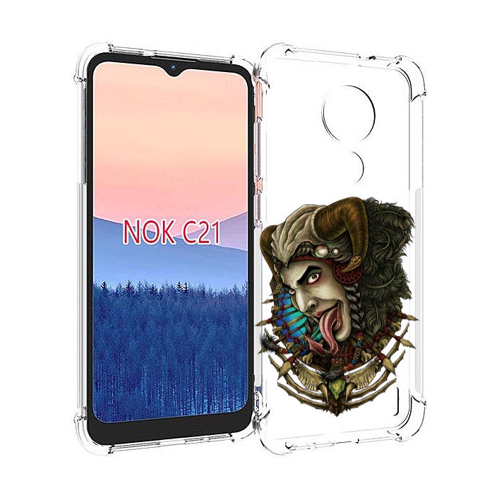 

Чехол MyPads длинный язык для Nokia C21, Прозрачный, Tocco
