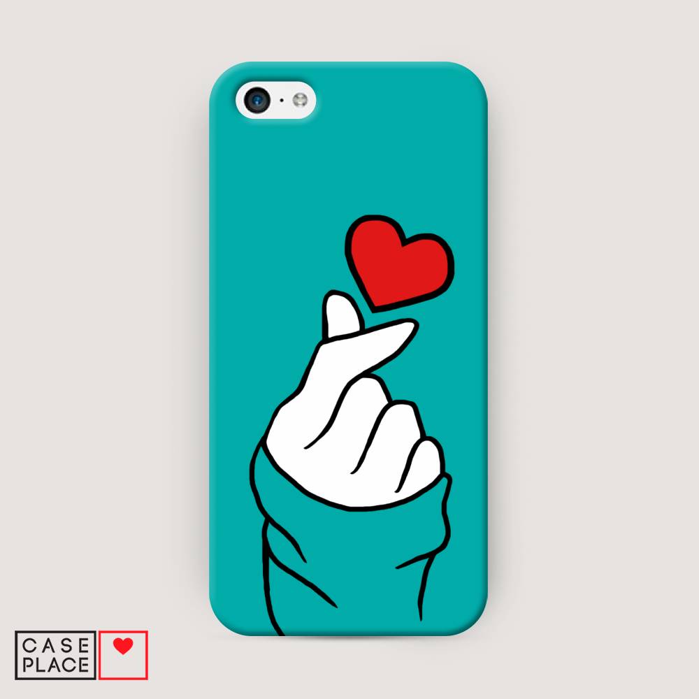 

Пластиковый чехол "Маленькое сердечко" на Apple iPhone 5C, 10220-5