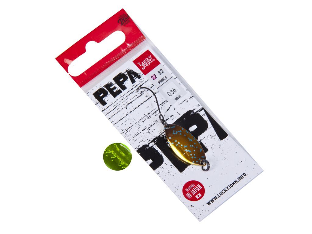 

Блесна Lucky John Pepa 2,2 г, 036, 1 шт., Коричневый, Pepa