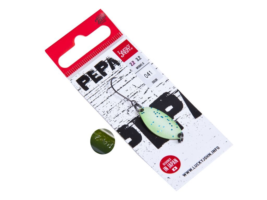 

Блесна Lucky John Pepa 2,2 г, 041, 1 шт., Pepa