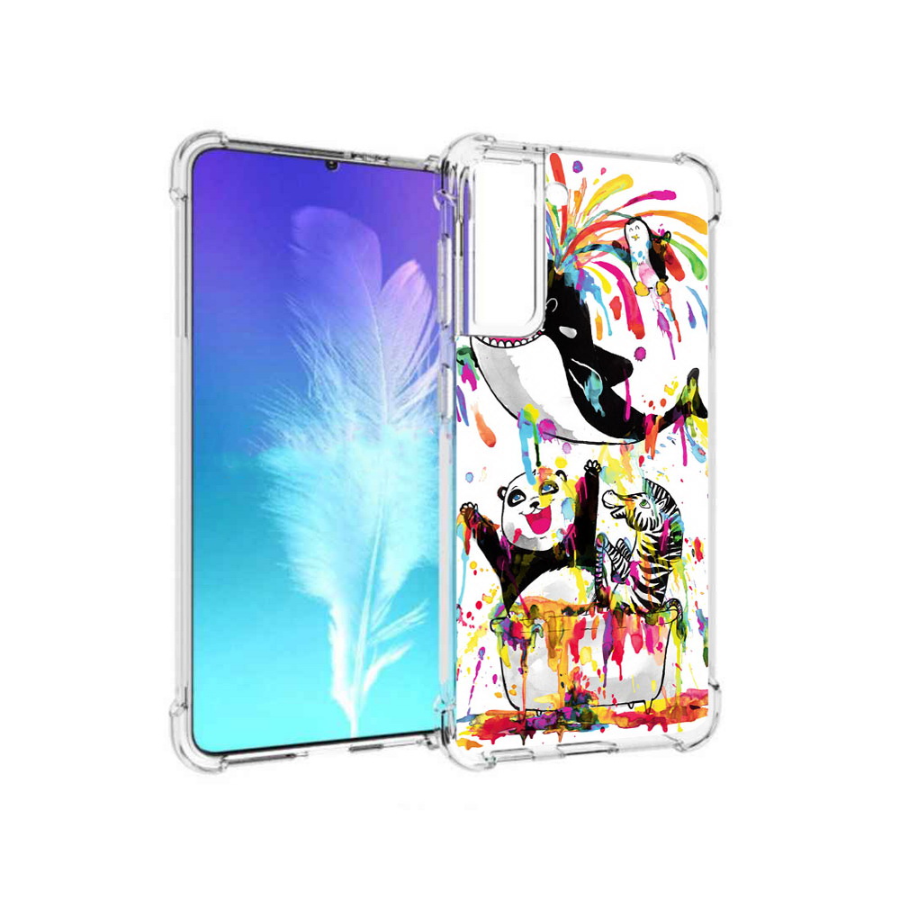 

Чехол MyPads Tocco для Samsung Galaxy S21 Хиппи кит (PT157088.510.191), Прозрачный, Tocco