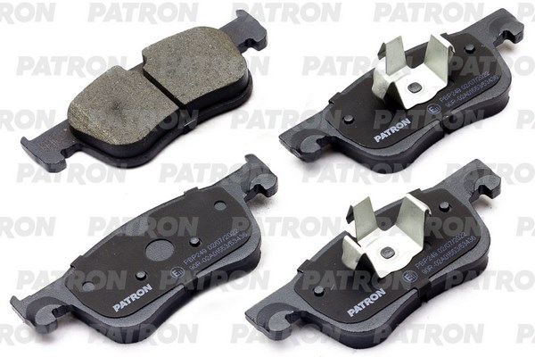 

Колодки тормозные дисковые перед. CITROEN PEUGEOT C4 / 308 13- (d=283 mm) PATRON PBP249